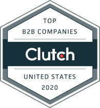 Clutch Top B2B Companies 2020 Badge