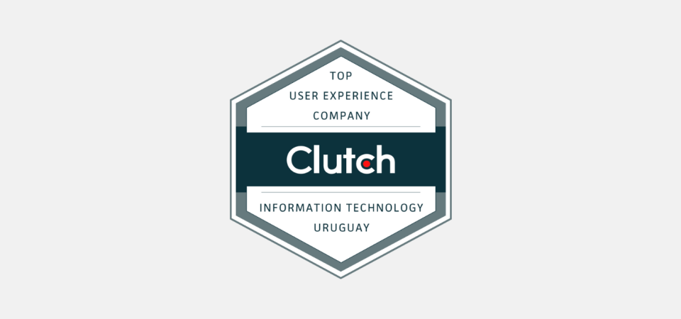 Clutch Badge of Top User Experience Company in IT