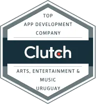 Clutch Top App Development Company 2023 Badge