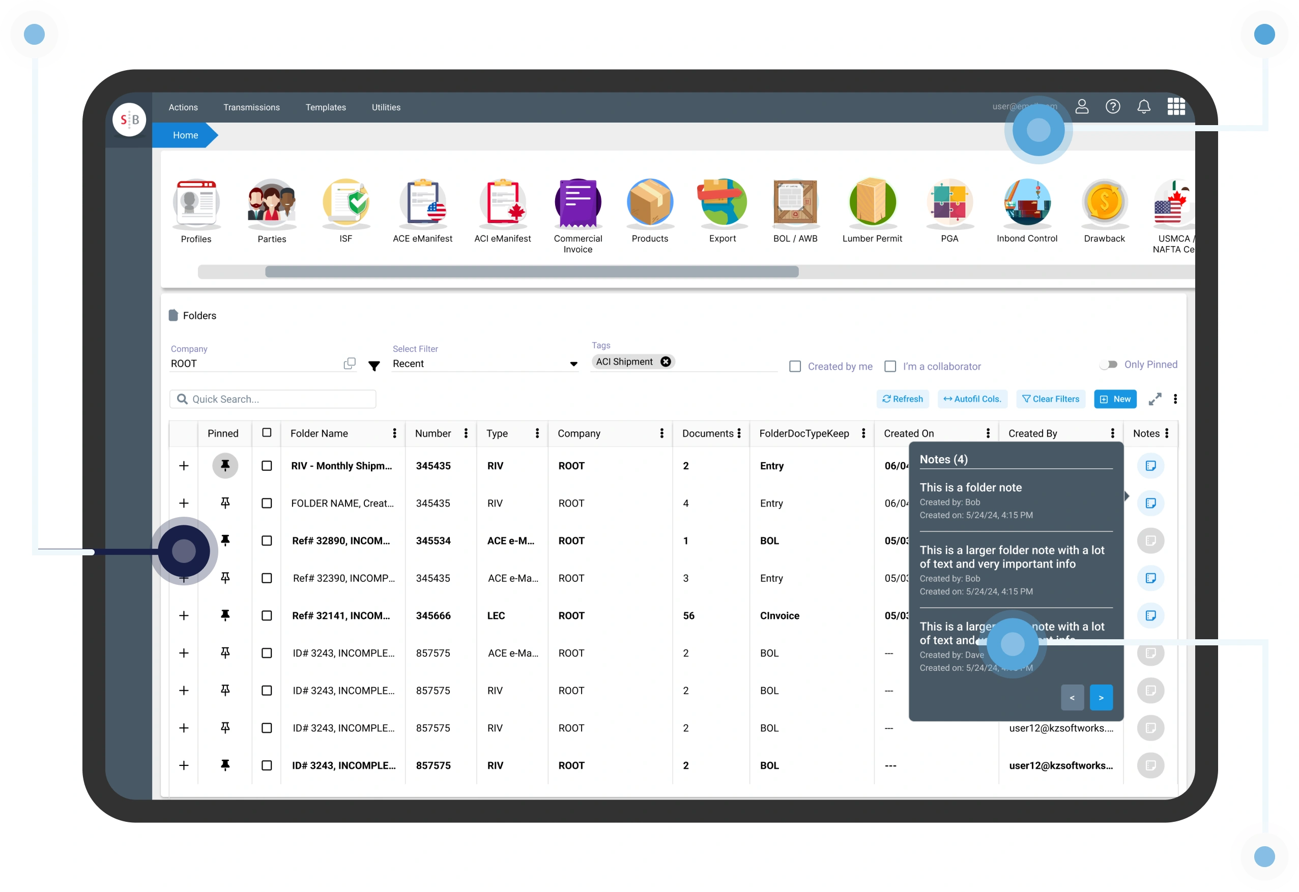 Client: SmartBorder - Key features 1