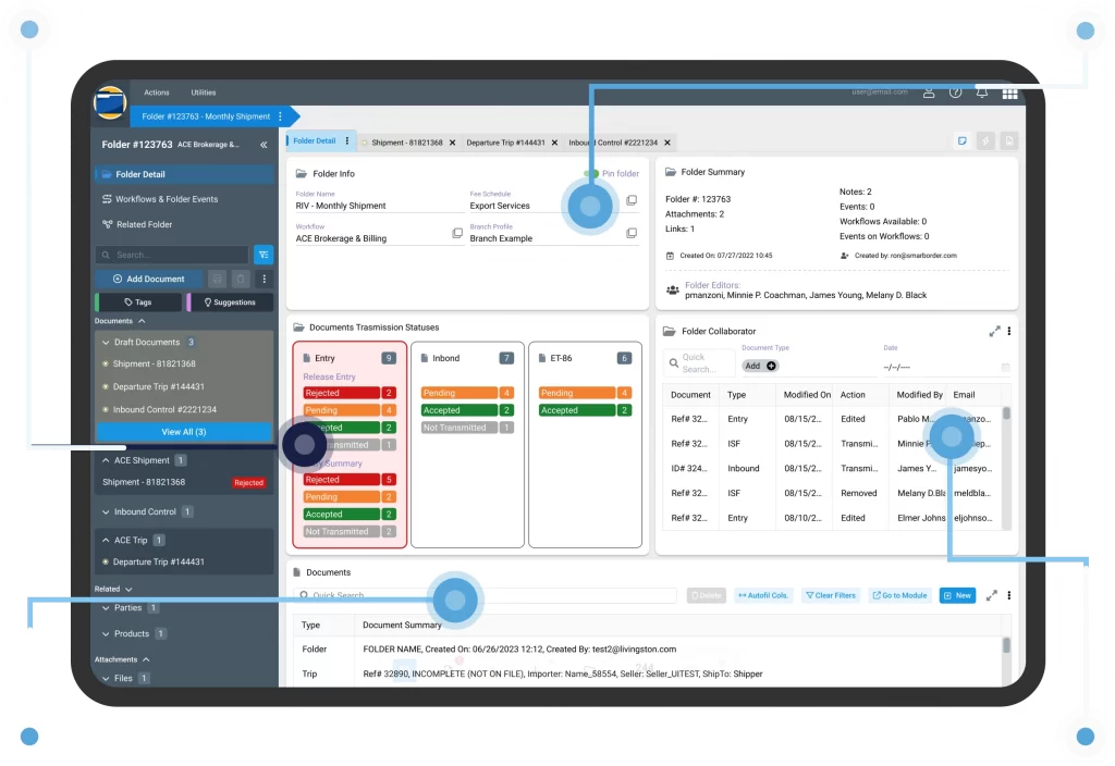 Client: SmartBorder - Key features 3