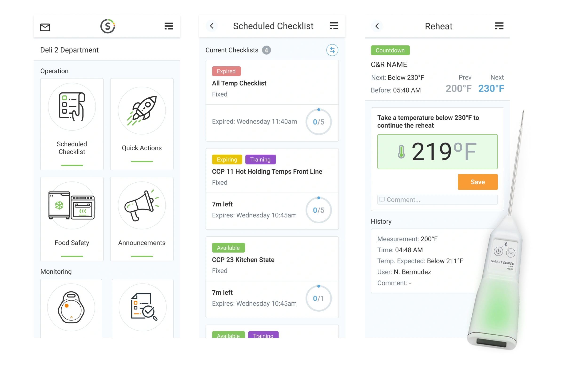 After successfully collaborating on a previous asset installation app, SmartSense trusted us to create a next-gen remote monitoring solution. Their goal was to revolutionize temperature monitoring and quality management for food safety and operational excellence.